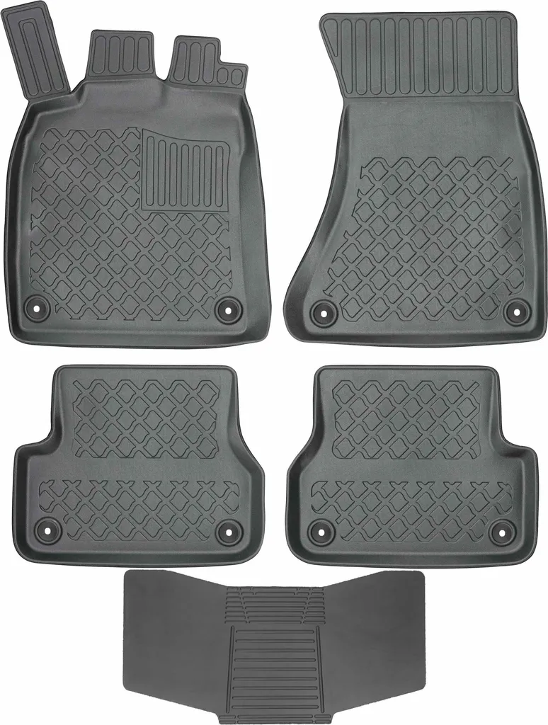 Tappetini ARISTAR 603200 + COVER 251992 - Audi A6 C7 2011-2018 / Audi A7 Sportback 2010-2018 STOP. ASSEMBLAGGIO AV2 anteriore e posteriore