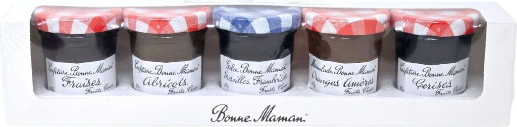 Bonne Maman 5 x 50 gramov džemu rôznych druhov darčeková Obrázok produktu 