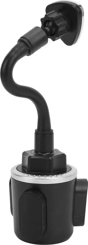 Porta telefono universale per auto Supporto magnetico con collo d'oca regolabile a 360° Argento