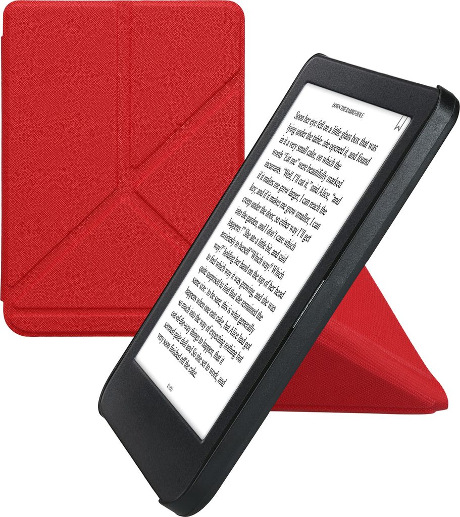 kwmobile Schutzhülle für Kobo Clara BW / Clara Colour / Tolino Shine (5) / Shine Color Hülle - Kunstleder Case - eReader Klapphülle mit Auto Sleep