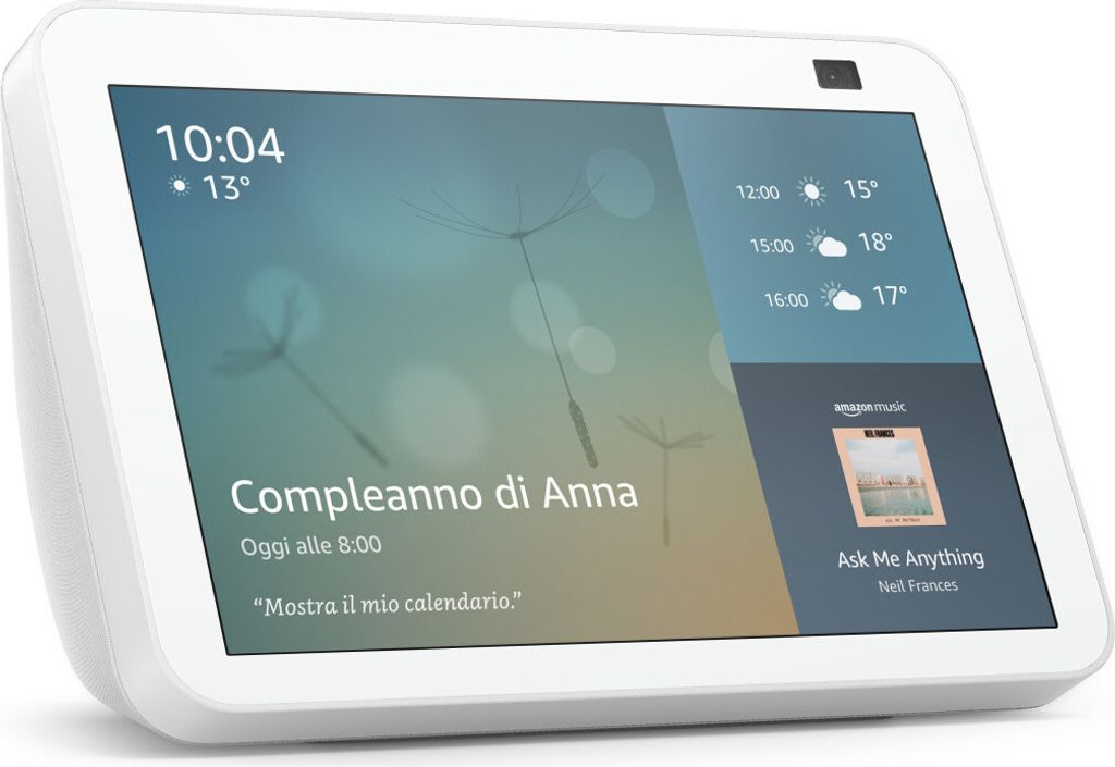 Amazon Echo Show 8 (2. Gen.) glacier white Hubs