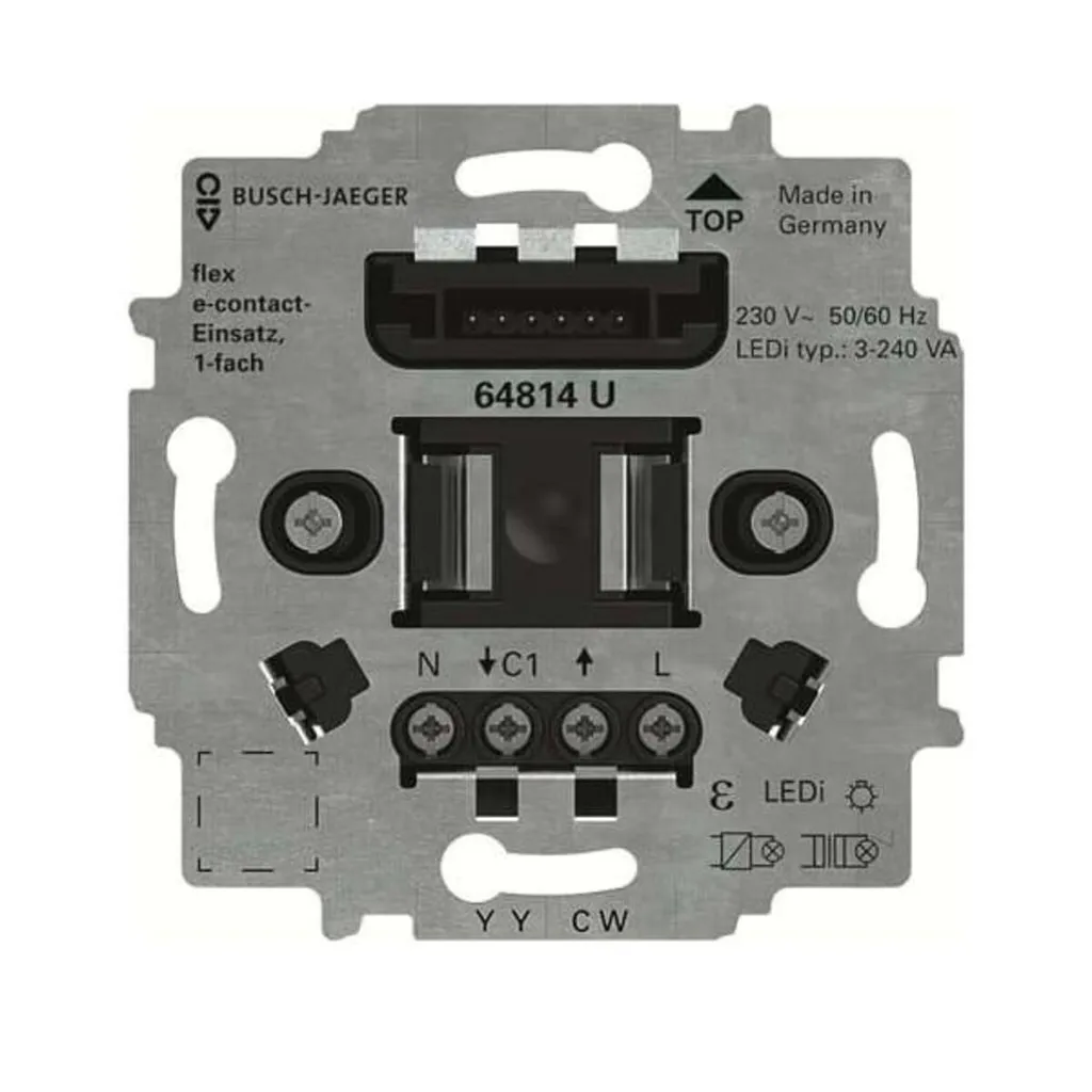 Insert pour interrupteur électronique Busch-Jaeger 64814 U flex 230V 1p