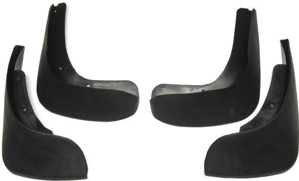 Schmutzfänger Spritzschutz Set VORNE + HINTEN für VW Polo 9N ab 2001-2009