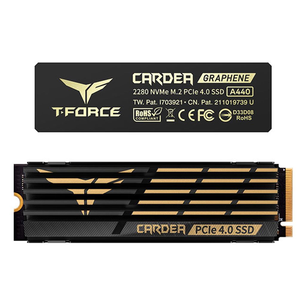 Team Group CARDEA A440 1 TB, SSD, (PCIe 4.0 x4, NVMe 1.4, M.2 2280)