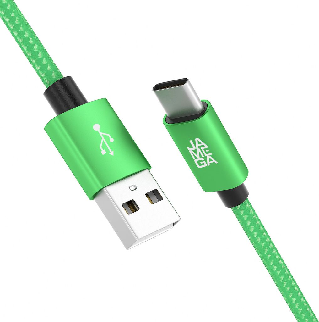 USB-C Kabel Nylon Schnell Ladekabel Datenkabel für Samsung Huawei HTC LG - 0,5m