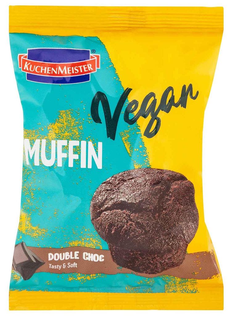 KuchenMeister Muffin Double Choc vegan con cioccolato fine Immagine del prodotto 