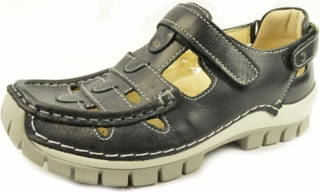 Semler Komfort Slipper SAMT-CHEVRO Damen 343034363636 Schwarz 42 EU