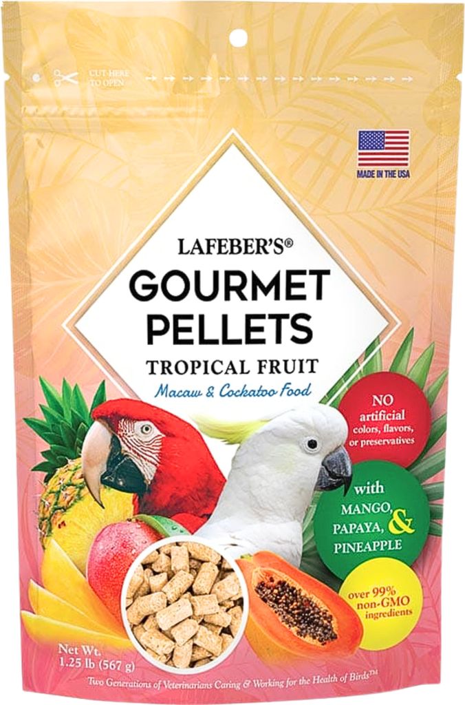 Lafeber Gourmet Pelety - Tropické ovocie - Makak a kakadu - Obrázok produktu 1