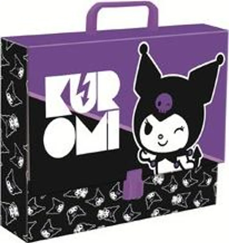Lima con Manico A4 Kuromi Nero Majewski - Accessori Unghie Sanrio Originali