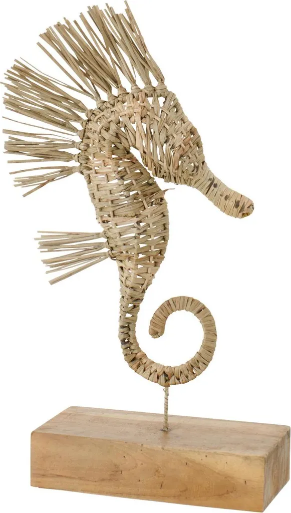 Hippocampe J-Line Petit Modèle - Support Herbe Naturelle Artisanale