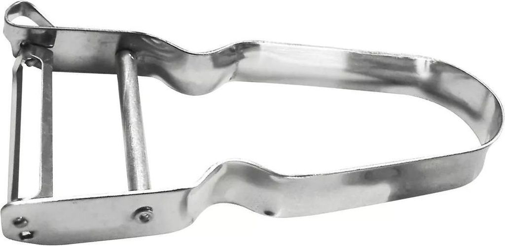 FACKELMANN Sieger Sparschäler rostfrei, Klingenlänge: 50 mm