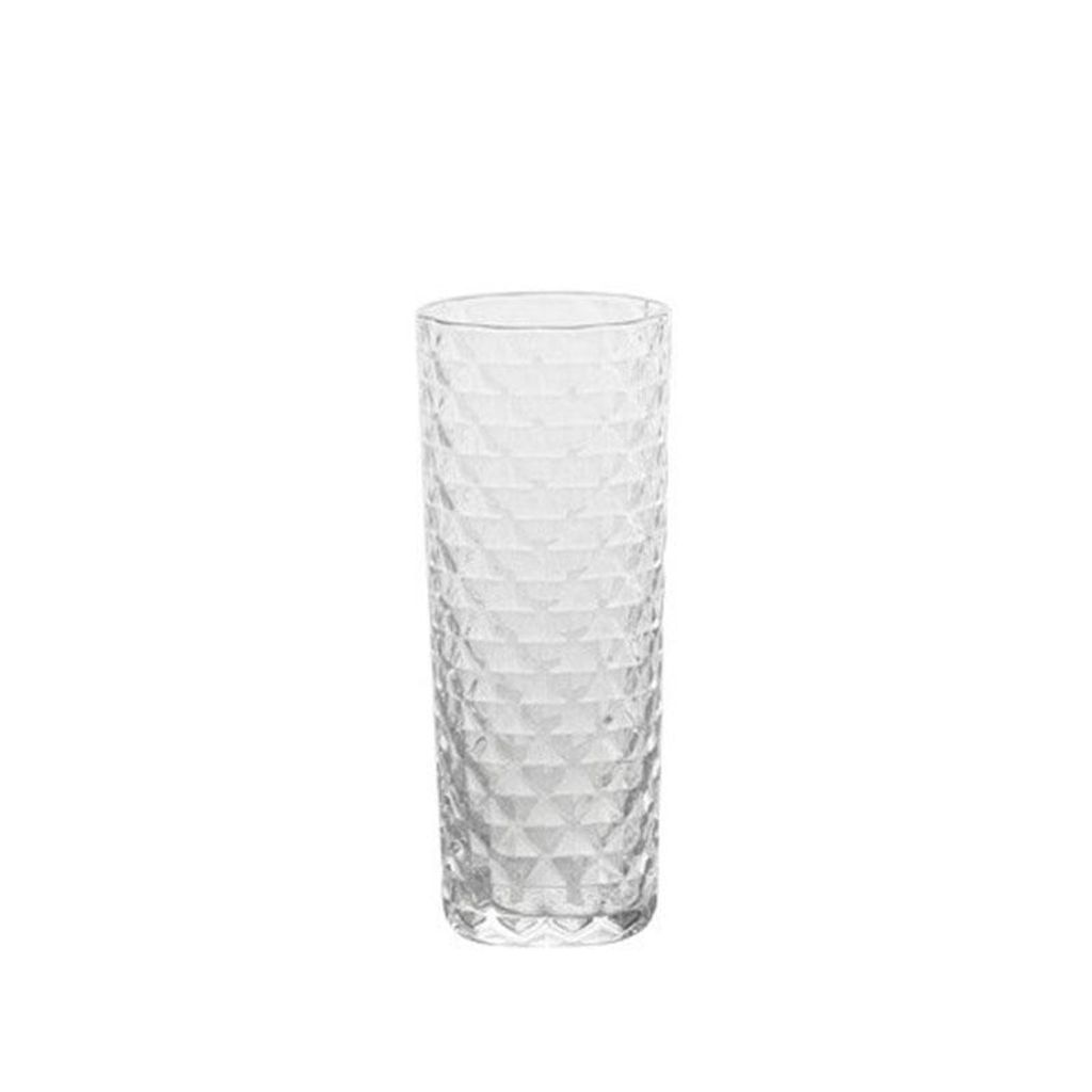 Venezianisches 4er Set Mixologie-Tumbler aus mundgeblasenem Kristallglas, 11 cl, transparent, ideal für Cocktails und edle Spirituosen im Bar-Stil