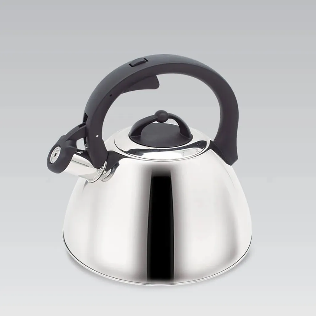 Bouilloire induction 2,5 L MR1335 en acier inoxydable avec sifflet fixe