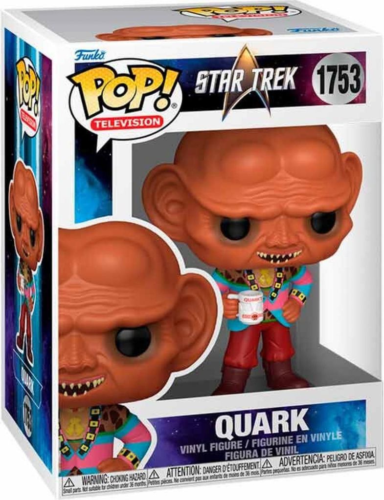 FUNKO POP! Vinyl Figur Television Star Trek Quark 1753