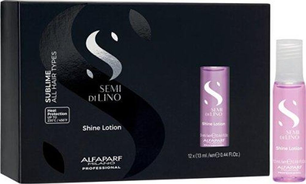 Alfaparf Semi Di Lino Shine Lotion Set 156ml Zdjęcie produktu 