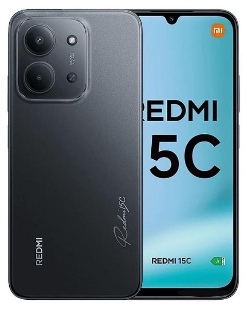 XIAOMI Redmi 15C 6,9" 256GB 4GB Midnight Black Imagen del producto 
