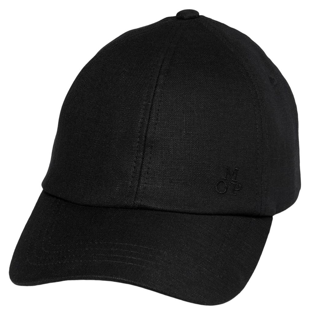 Marc O'Polo Woven Cap Black schwarz