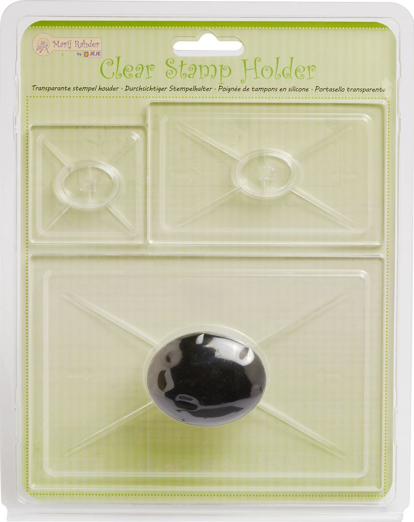 FINDit Clear Stamp Halter 3er Set 3 Stk für Stempelaufbewahrung und Organisation