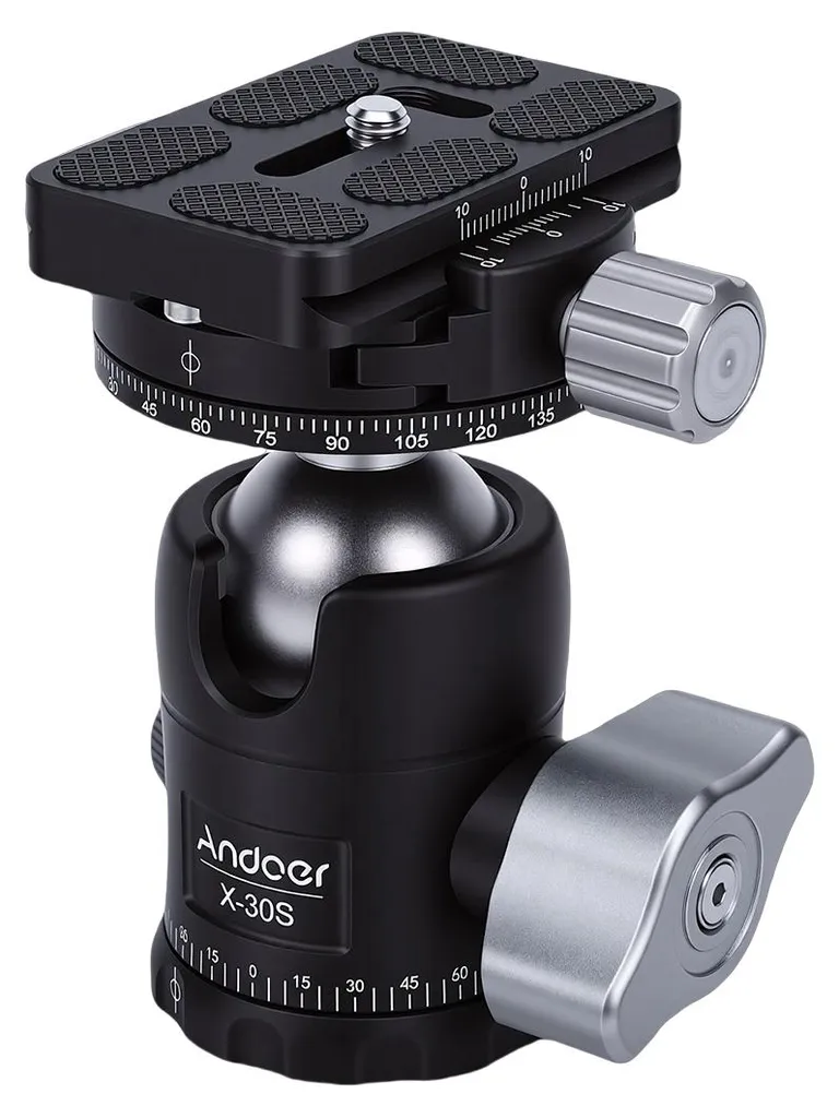 Rotule de trépied 30mm pour éviter les flous et réussir vos panoramas