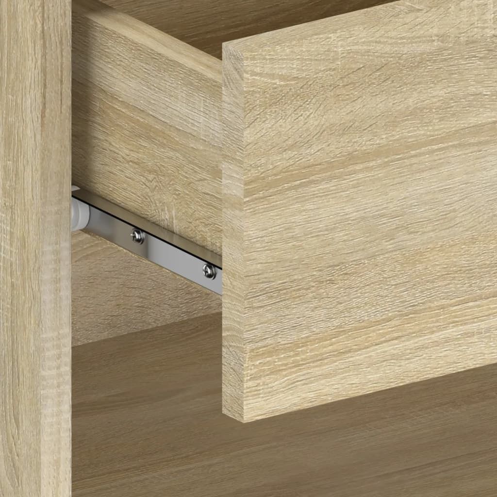 vidaXL Wand Nachttisch Sonoma Eiche - Wand-Nachttisch - Produktbild 7