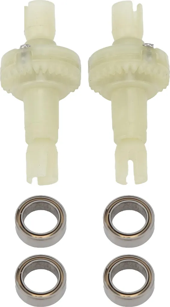 Kit 2 Differenziali Wltoys 284010 K989 284161 Nuova Versione con Cuscinetti