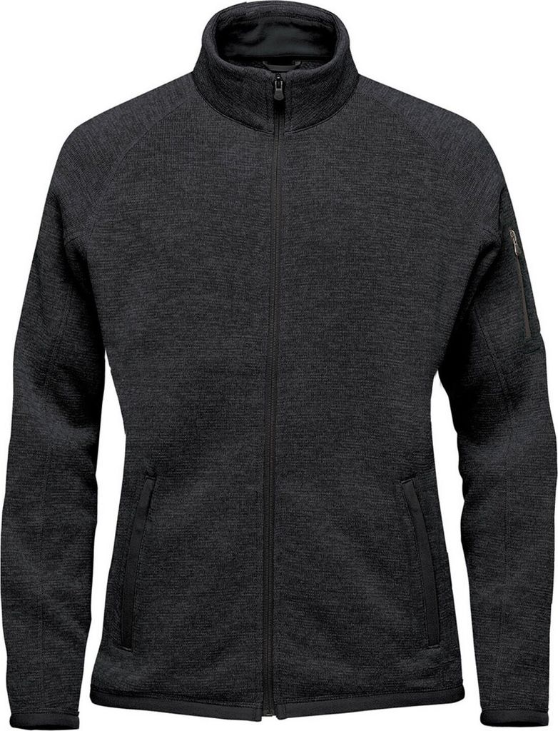 Stormtech - "Avalanche" Fleecejacke Durchgehender Reißverschluss für Damen BC5203 (XS) (Black Heather)