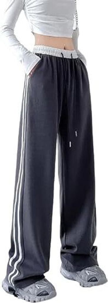 Damen Jogginghosen Lang - Locker und Bequem mit Extra Langem Bein, Elastischem Bund, Kordelzug, und Taschen