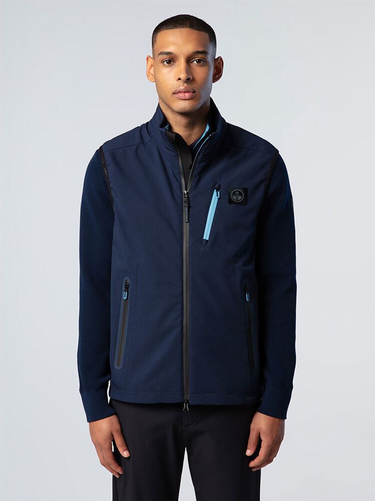 NORTH SAILS – Marin Utility Ärmellose Jacke für Herren – Größe XXL