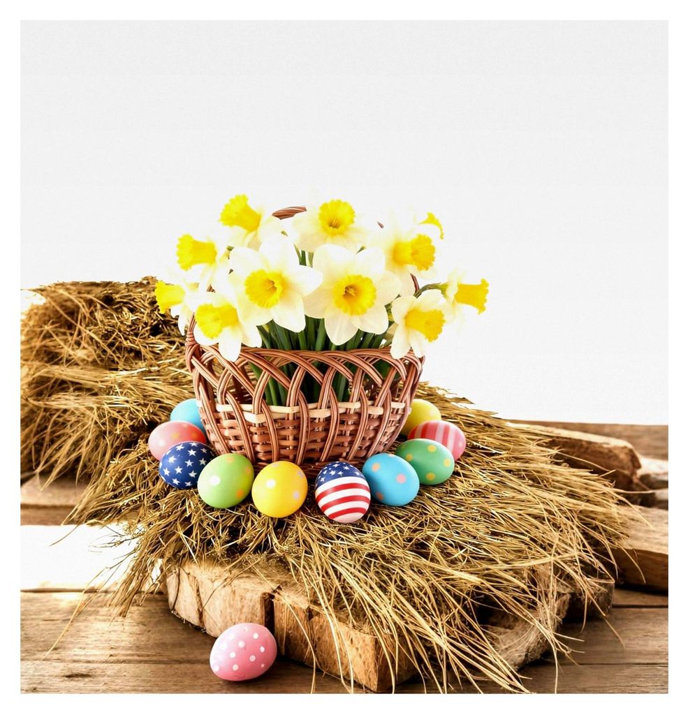 Kunstrasen Tischläufer in Stroh-Optik 33x183 cm, Realistisches Kunstheu für Dekoration bei Western- und Tiki-Partys, Karneval, Ostern und rustika...