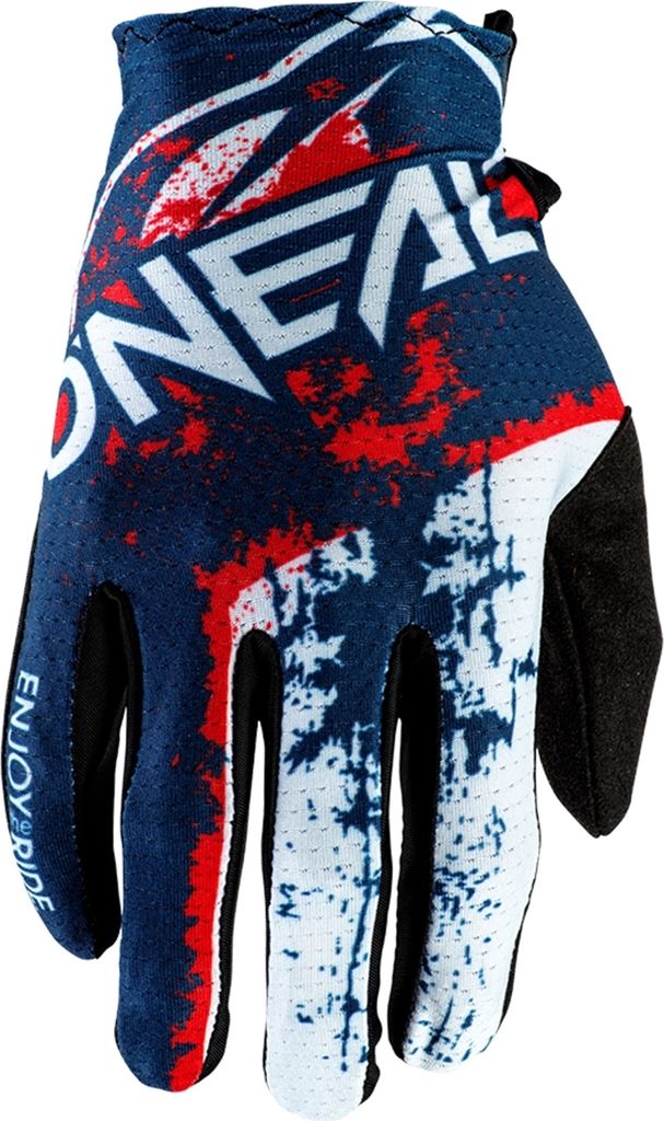 O'NEAL Unisex Handschuhe Matrix Impact , Blau Rot, M Produktbild 