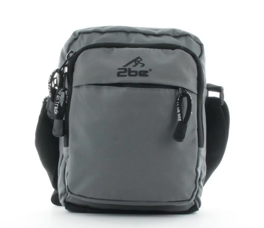 Sacoche bandoulière homme anthracite 2be Utility Bag petit modèle