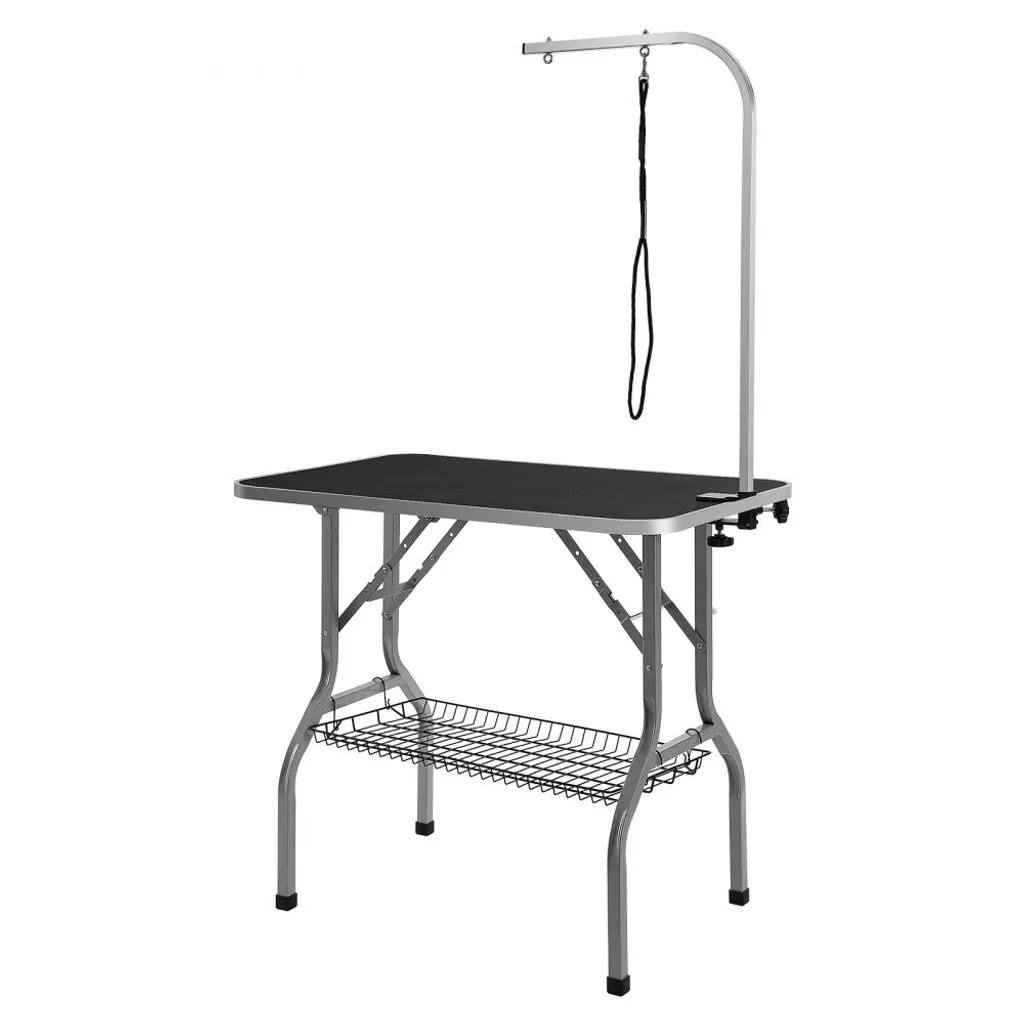 Coiffeuse pliable pour chien et chat - Table de toilettage robuste - 10
