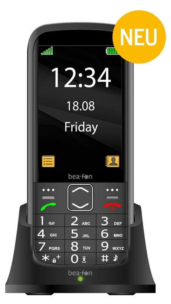 Beafon SL270, Balken, Single SIM, 8,89 cm (3.5"), 3 MP, Produktbild 