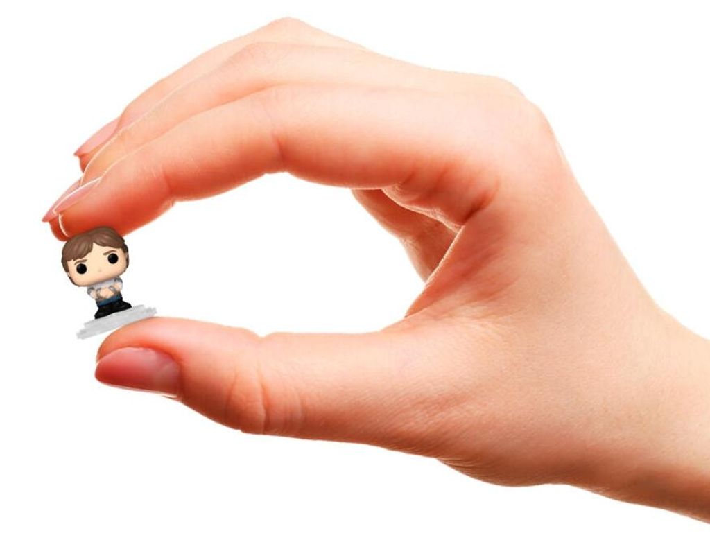 Blisterpackung mit 4 Bitty POP Star Wars Han Solo Sammlerstücken