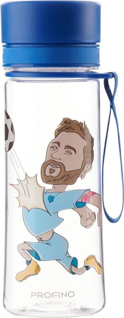 Trinkflasche 'Infuze',Transparent Fußball