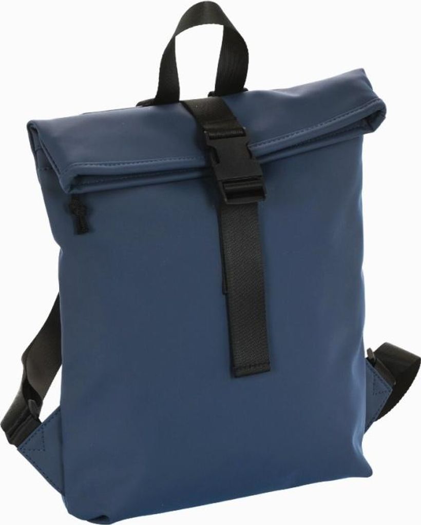 Wasserdichter Rollrucksack ROLLTOP 7 l blau