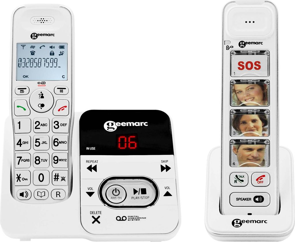 Geemarc PACK Mobility 295 Schnurloses Seniorentelefon Produktbild 