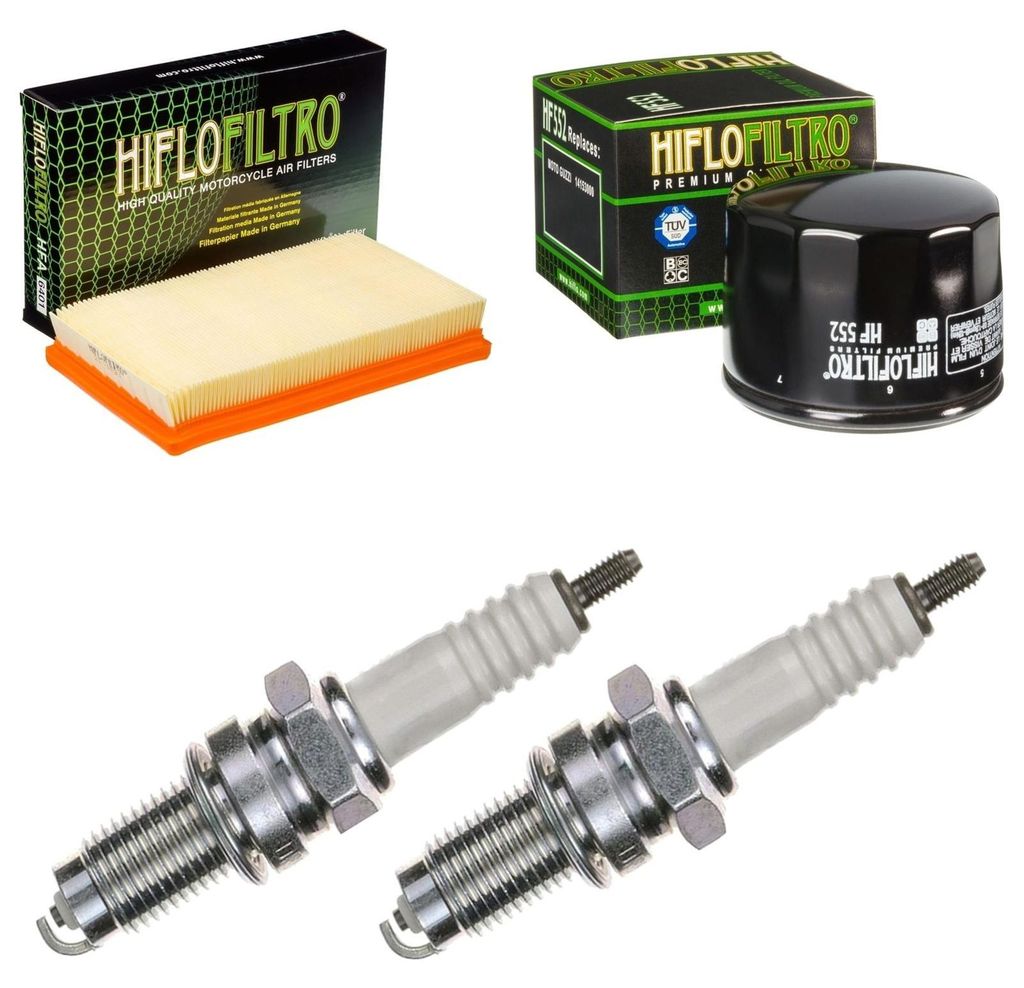 Service-Kit für Moto Guzzi Quota 1000 ie 1992-1997 Filter Zündkerzen von pamoto - Neu