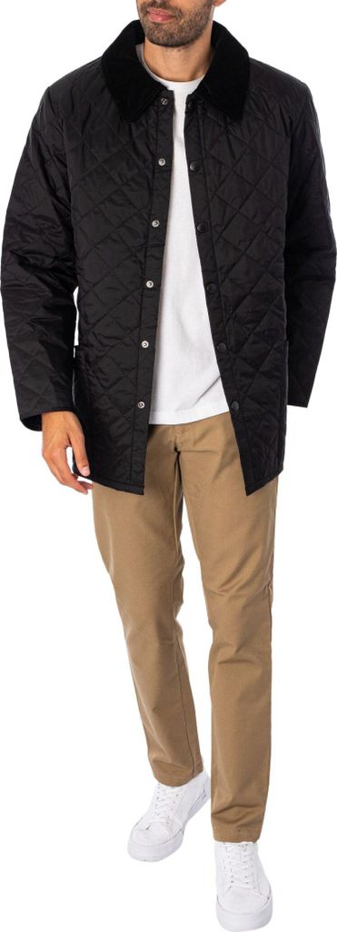 Barbour Steppjacke Liddesdale, Schwarz 3XL Produktbild 9