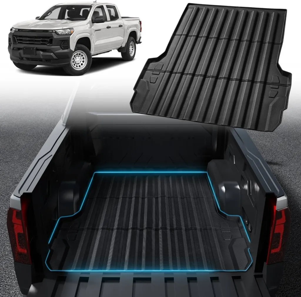 Tapis de chargement anti-rayures Chevrolet Colorado 2024 Fini les glissements
