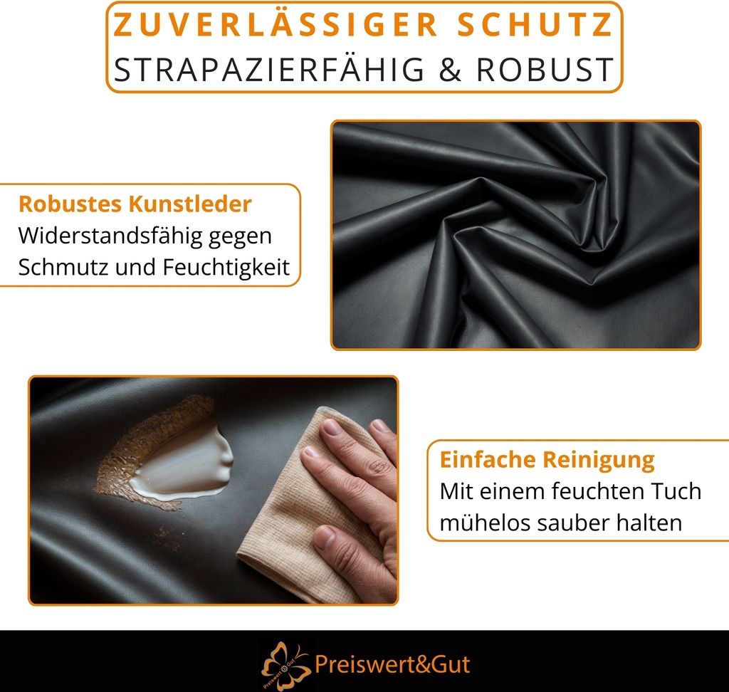 Sitzbezug Kunstleder – robuster & wasserabweisender Produktbild 