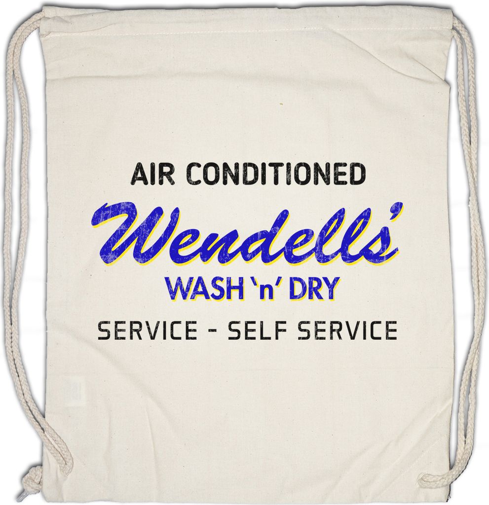 Urban Backwoods Wendell's Wash N Dry, Turnbeutel, Farbe: Beige