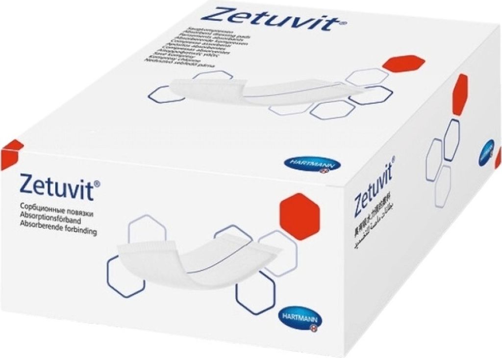 Zetuvit Saugkompresse steril 20x40cm (5 Stk.) Produktbild 