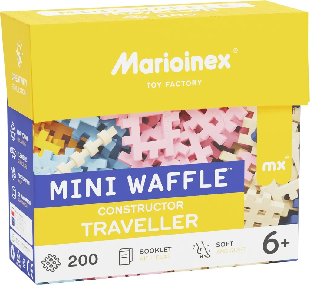 Jeu de construction de gaufrettes souples Mini Konst200el Traveller - 6