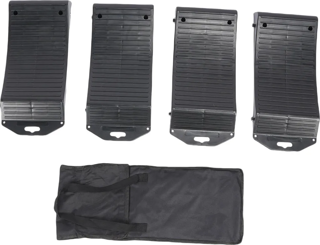 Kit 4 Rampe Anti-Appiattimento Pneumatici per Camper e Caravan