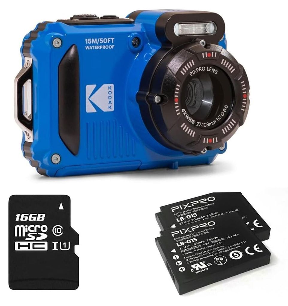 Kodak PIXPRO WPZ2, 16,76 MP, 4608 x 3456 Pixel, BSI CMOS, Produktbild 