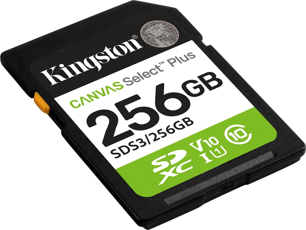 Kingston Technology 256GB SDXC Canvas Select Plus Gen3 150MB/s C10 UHS-I U1 V10 - 2