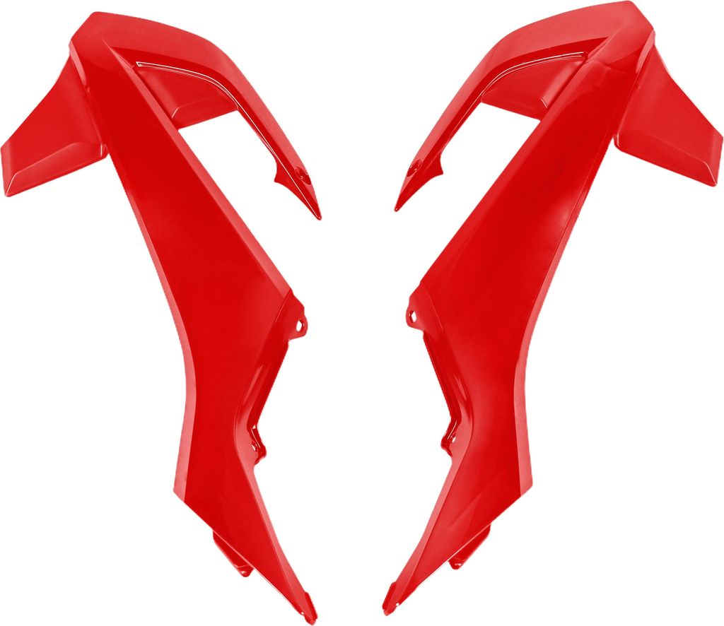 Kühlerverkleidung UFO PLAST 2-teilig Abdeckung Kühler, Farbe:rot OEM