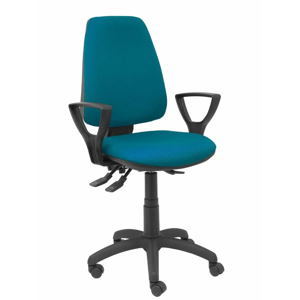 Chaise de bureau turquoise P&C 429B8RN idéale pour télétravail et gaming