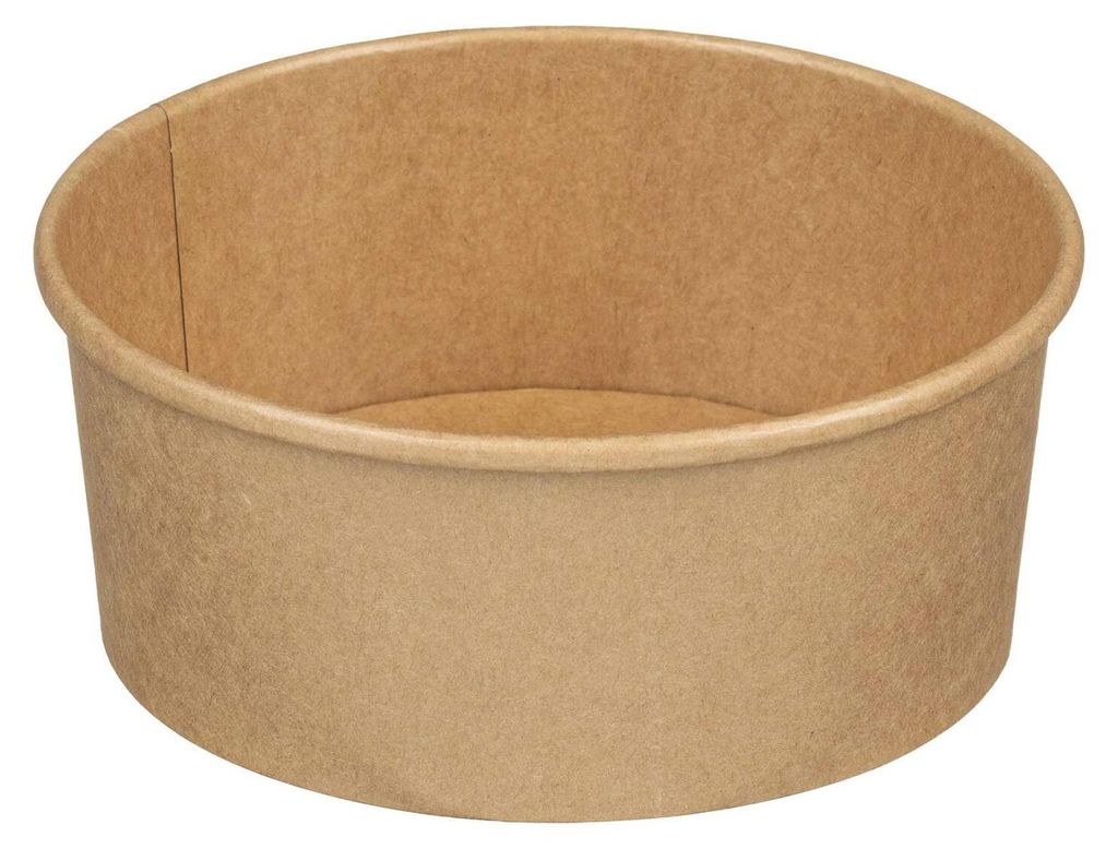 250x Salatschalen  750 ml aus Kraftpapier braun Produktbild 